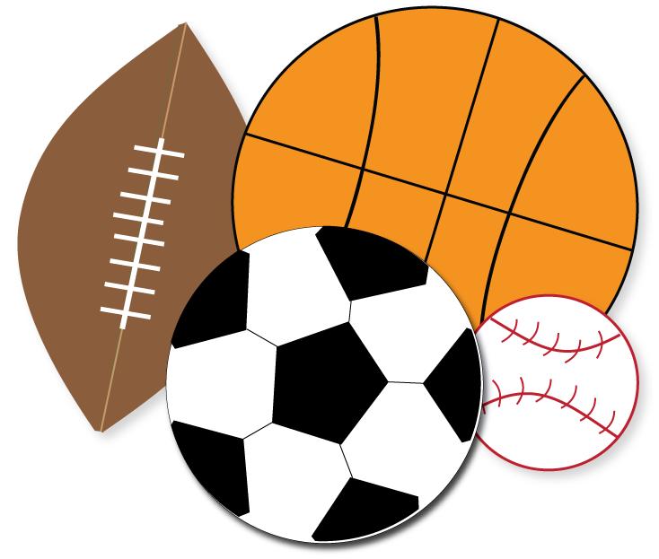 Free Sports Clipart For Parties Crafts School Projects Websites And 