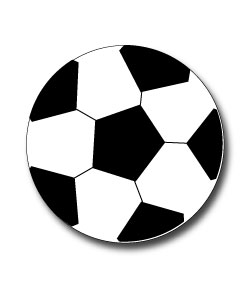 Soccer Ball Clipart to use for team parties, sporting events, on websites!