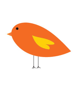 autumn bird clipart